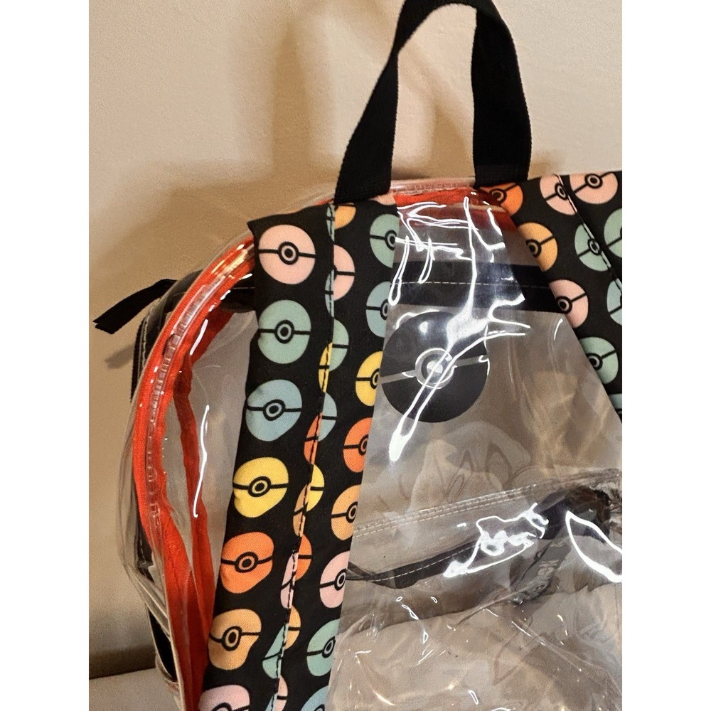 Pokémon Backpack Clear Plastic - Picture 8 of 12